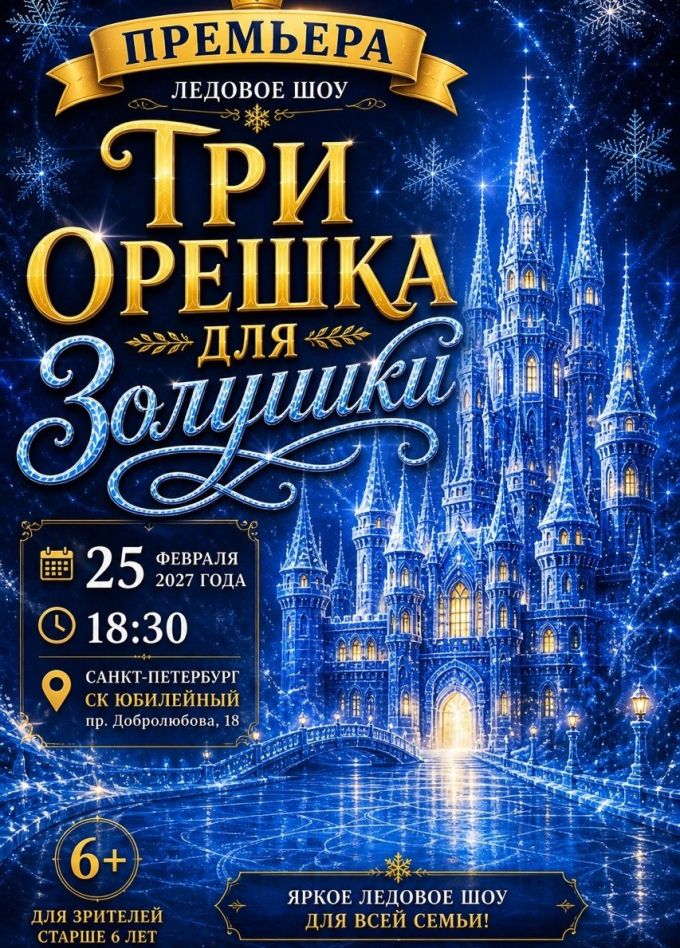 Мюзикл на льду «Три орешка для Золушки»