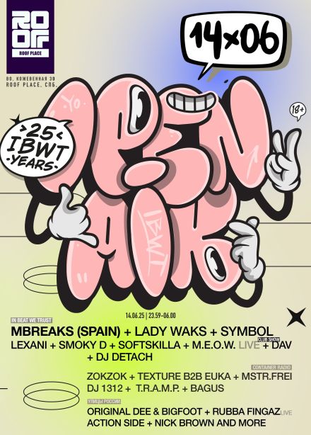 IN BEAT WE TRUST OPEN AIR