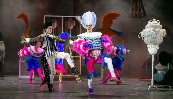 Музыкальный спектакль «Королевство кривых зеркал»