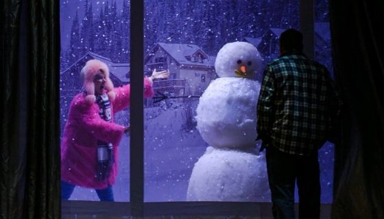 Спектакль «Снежный вальс», Волхов