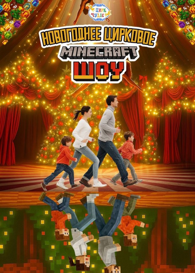 Новогоднее шоу «Minecraft шоу», СПБ Московский