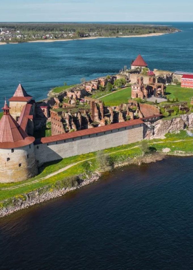 Великая цитадель Шлиссельбурга: крепость Орешек
