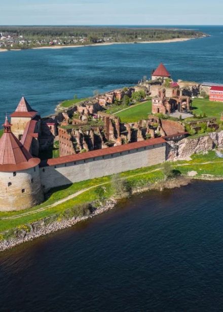 Великая цитадель Шлиссельбурга: крепость Орешек