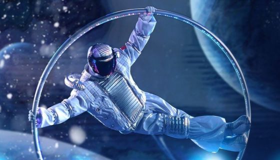 Шоу «Лунозавр в космосе. Новогодняя версия»