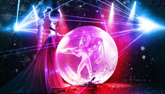 Шоу «Лунозавр в космосе. Новогодняя версия»