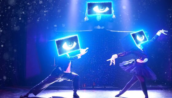 Шоу «Лунозавр в космосе. Новогодняя версия»