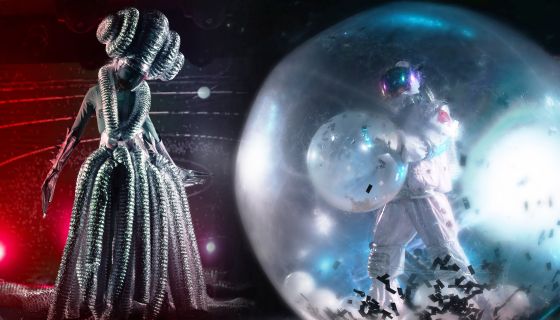 Шоу «Лунозавр в космосе. Новогодняя версия»