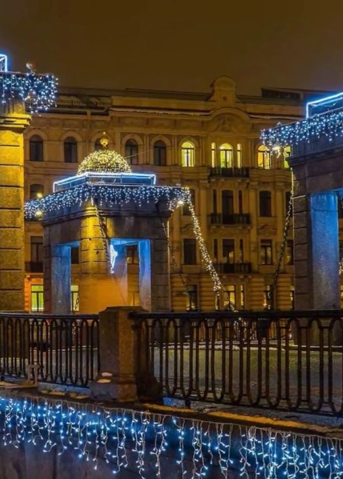 Петербург вечерний и новогодний