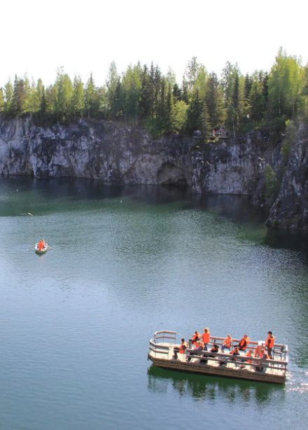 Рускеала — мраморное царство