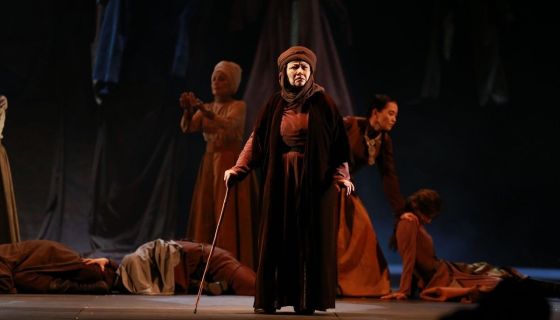 Фестиваль «Балтийский дом». Спектакль «Ұлпан»