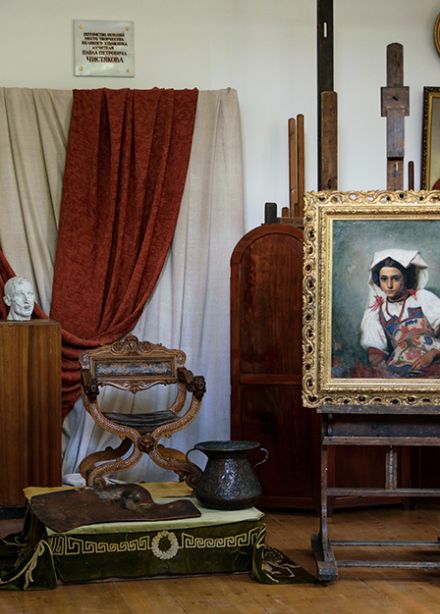 Входной билет в дом-музей П.П. Чистякова