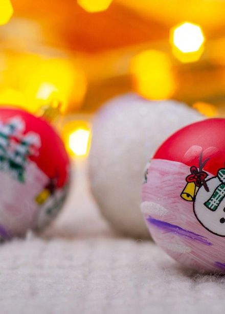 Сделай ёлочный шарик своими руками