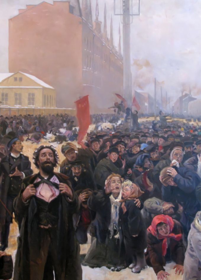 Лекция "Верхи не могут, низы не хотят": три революции в России