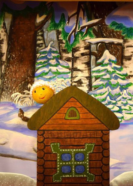 Колобок и ёлочные игрушки