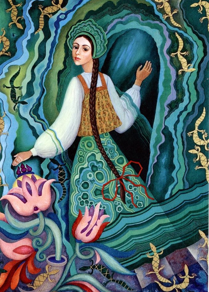 Малахитовая шкатулка