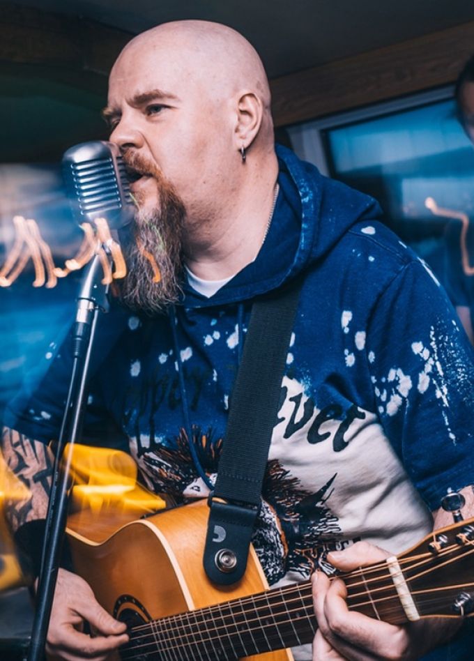 Рок-концерт на теплоходe