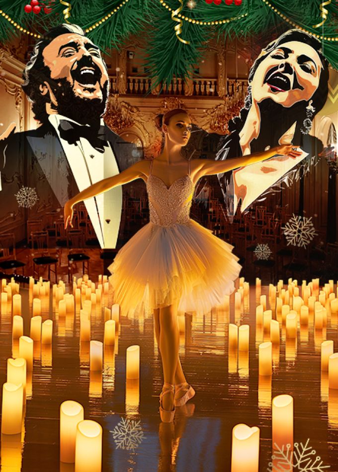От Травиаты до Щелкунчика при свечах. Новогодний концерт с экскурсией по дворцу