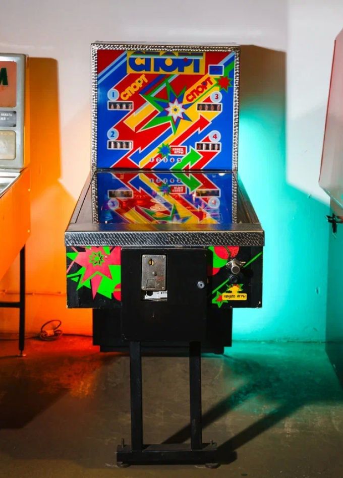 Экспозиция Музея советских игровых автоматов