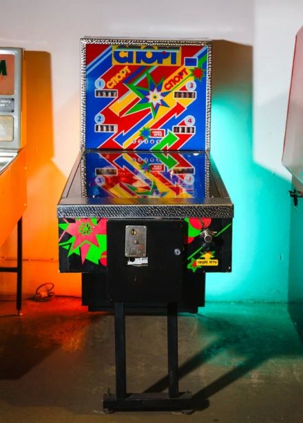 Экспозиция Музея советских игровых автоматов