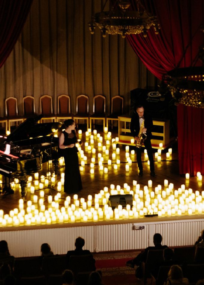 Джаз в свете cвечей