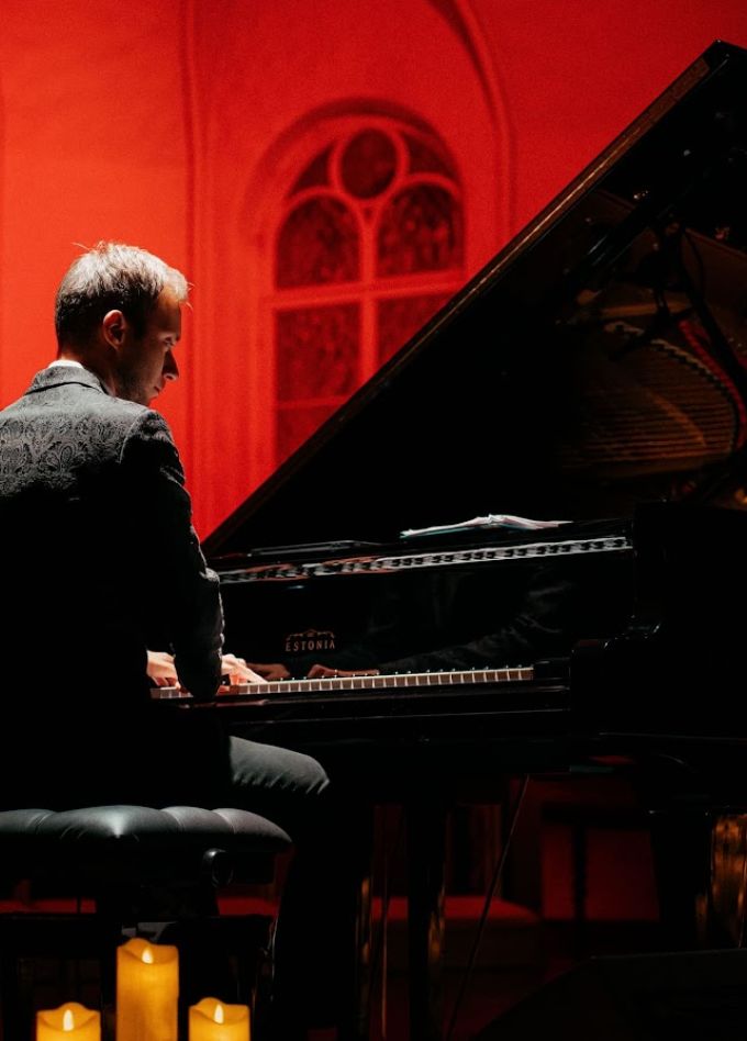 Вечер в Италии при свечах