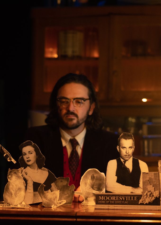 Ловля форели на закате