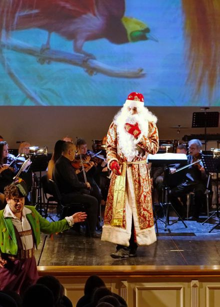 Дирижер — Дед Мороз!