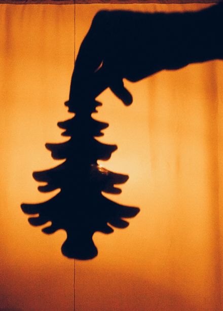 История ёлочки. Теневой мастер-класс