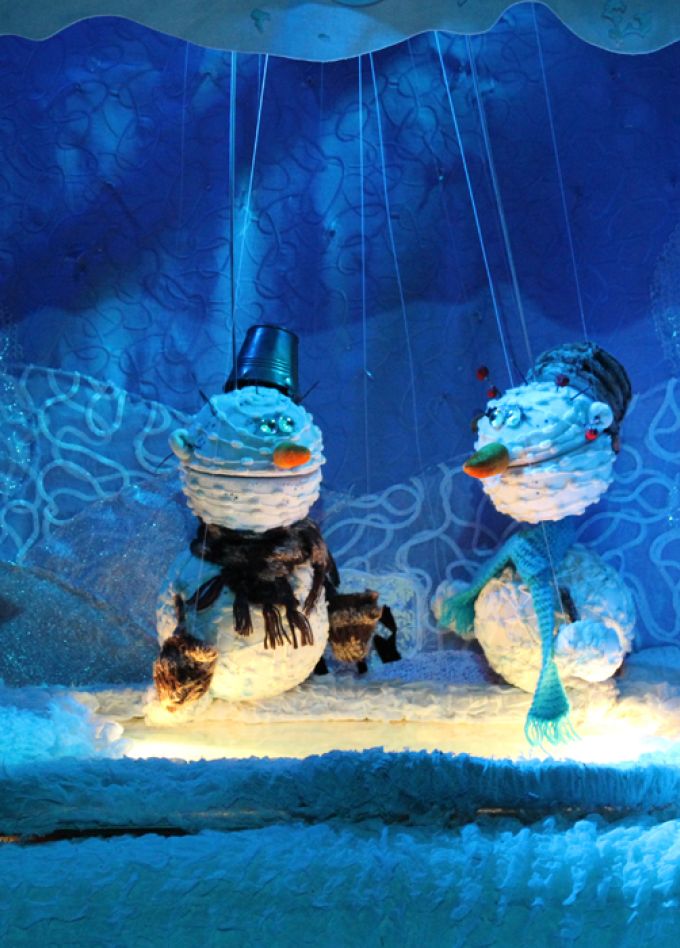 Солнышко и Снежные человечки