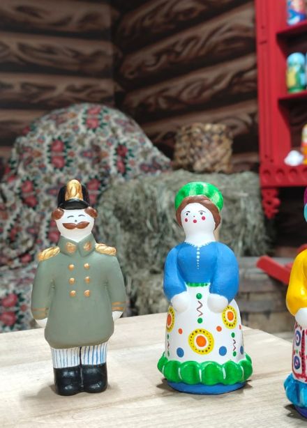 Роспись Дымковской игрушки