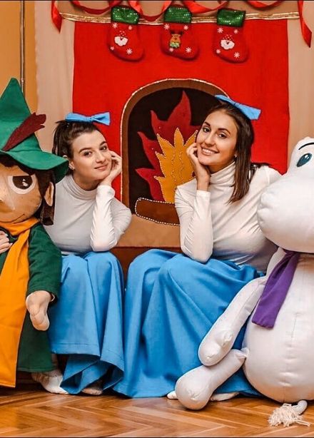 Зима в долине Муми-троллей