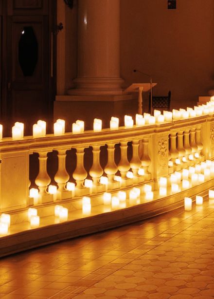 Шедевры мирового органа при свечах