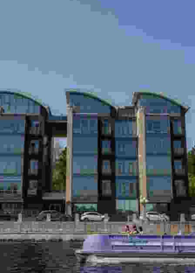 Современный Петербург - на катере по рекам Петроградской стороны с выходом в Финский залив