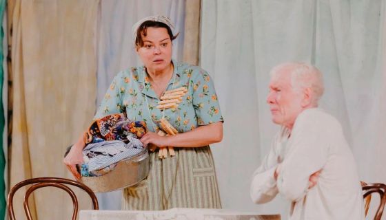 Спектакль «Любовь и голуби»