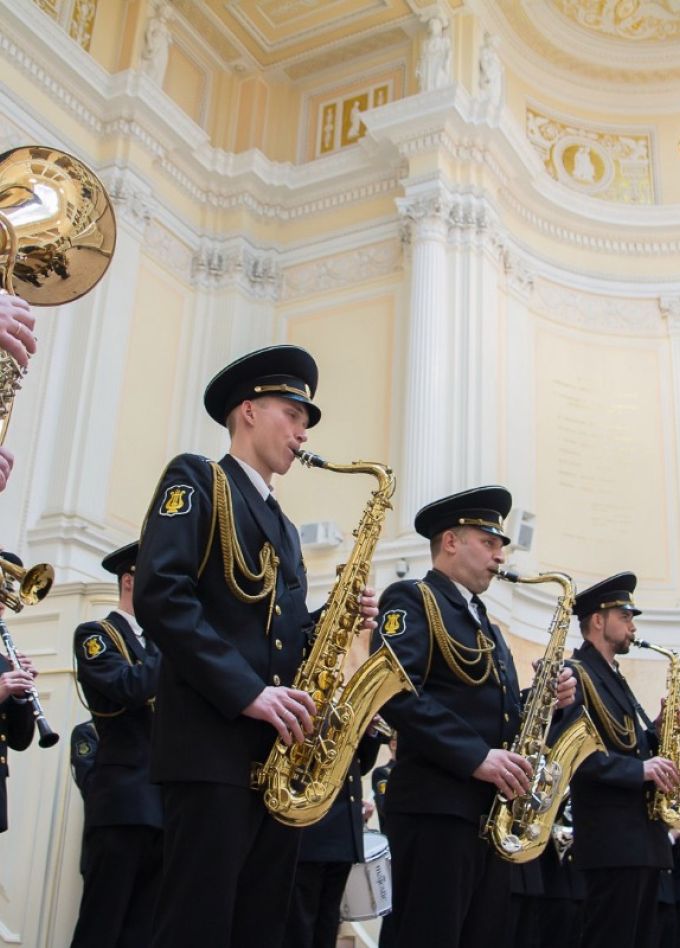 Благотворительный концерт Адмиралтейского оркестра