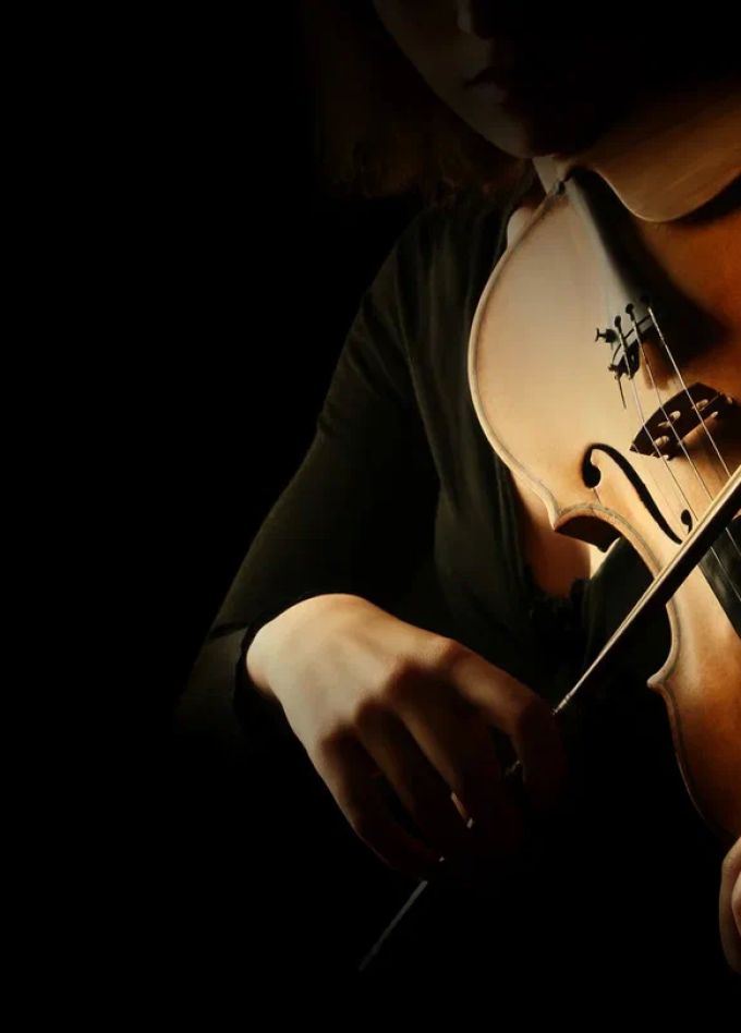 Рождество в средневековье при свечах