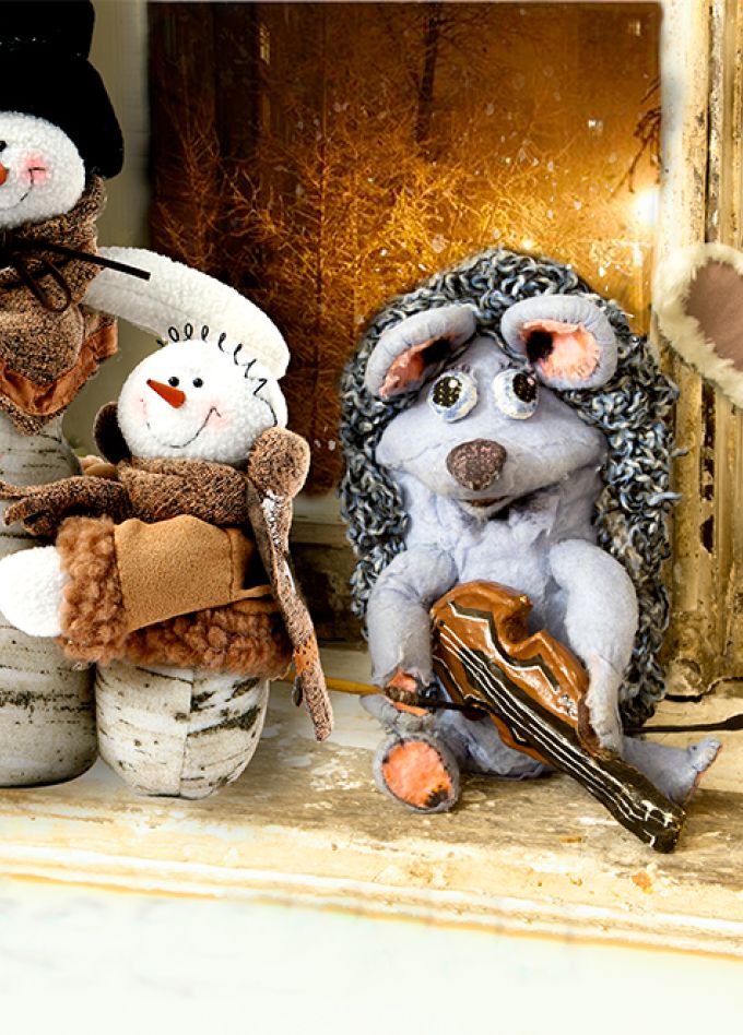 Ёжик и Снежная Царевна