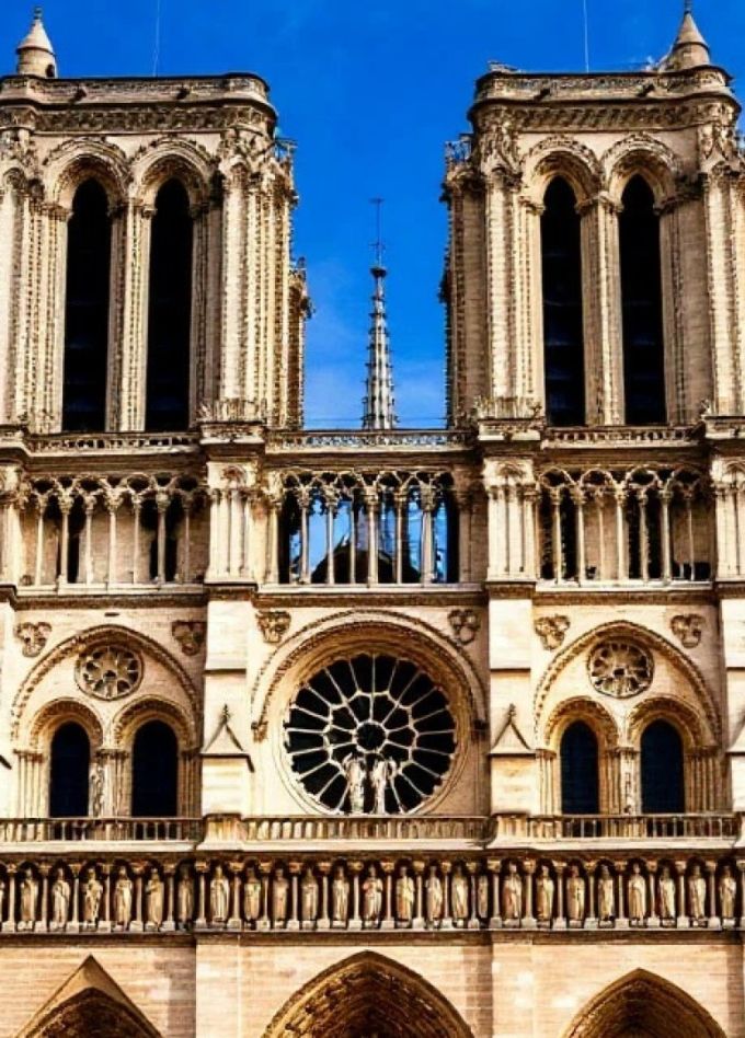 Notre Dame de Paris. Орган и солисты в соборе при свечах