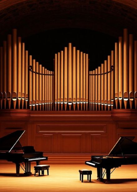 Шоу двух роялей и органа