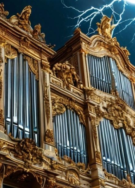 Рок-хиты на органе при свечах