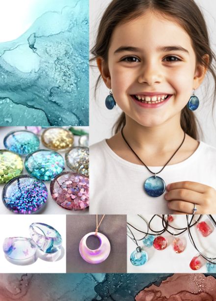 Мастер-класс "Украшения из эпоксидной смолы" в Волшебной миле