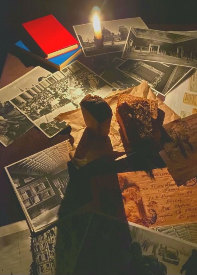 Жители блокады. Герои блокады