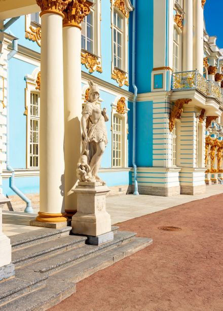 Пушкин — Екатерининский парк, дворец и Янтарная комната