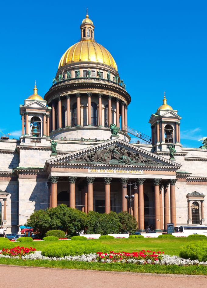 На автобусе по Питеру