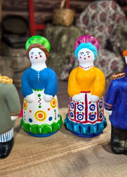 Роспись дымковской игрушки