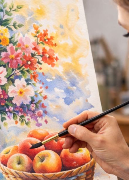 Живопись акварелью