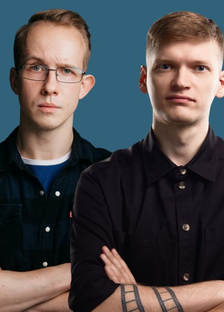 Никита Шубин и Гриша Хомяк