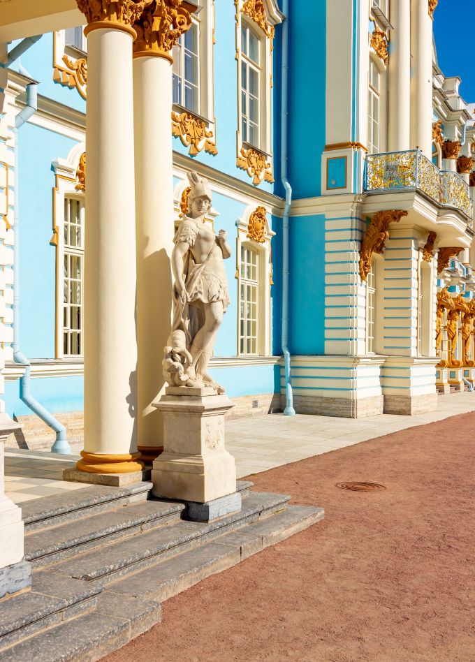 Пушкин — Екатерининский парк, дворец и Янтарная комната
