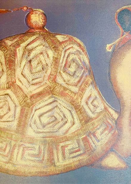 Дракон и золотая черепаха