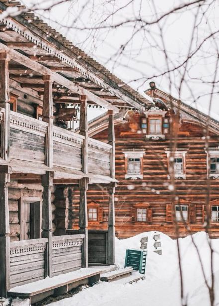 Сказка в русской деревне Мандроги